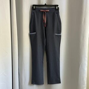 FIGS Woman's Evans Skinny Scrub Pants XXS/P Heather Denim Medical Nursing